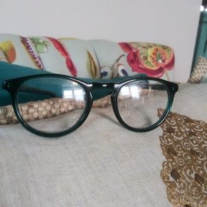 Warby Parker Stockton Teal Green eyeglasses
